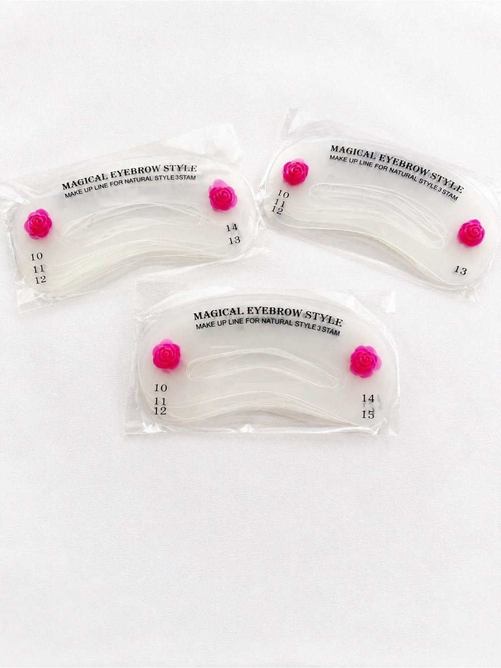 Eyebrow Stencils - New & easy to use! 24 per pack